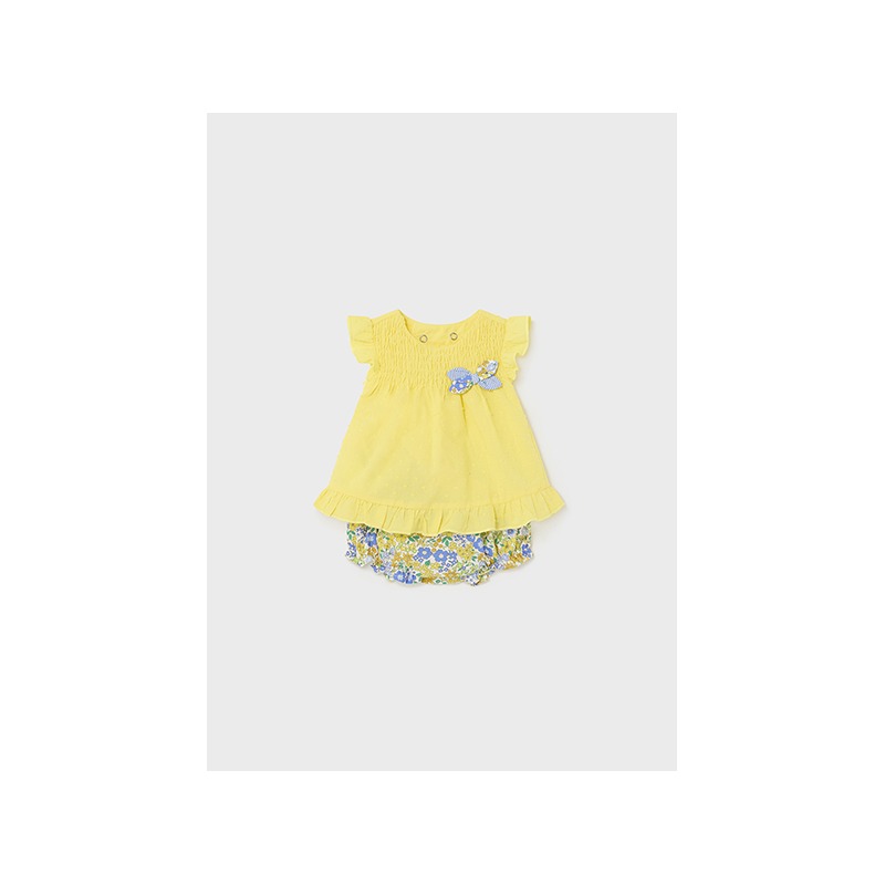 Conjunto short plumeti bebe niña mayoral