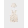 Conjunto peto y gorro bebe niño mayoral