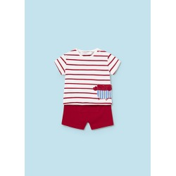 Conjunto punto 4 piezas corto bebe niño mayoral