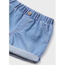 Conjunto pantalon corto tejano bebe niño mayoral