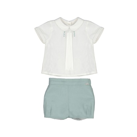 Conjunto pantalon corto bebe niño mayoral