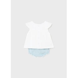 Conjunto short tricot bebe niña mayoral