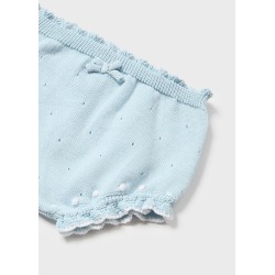 Conjunto short tricot bebe niña mayoral