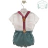 Conjunto bebe tirantes "Familia Melia" Marta y Paula