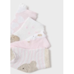 Set 4 calcetines bebe mayoral
