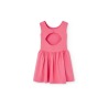 Vestido punto relieve de niña Boboli
