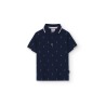 Polo piqué estampado de niño Boboli
