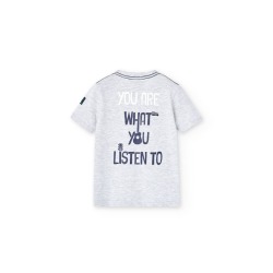 Camiseta punto básica de niño Boboli