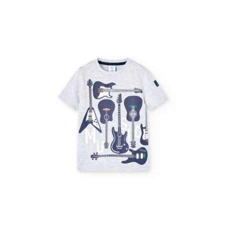 Camiseta punto básica de niño Boboli
