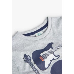 Camiseta punto básica de niño Boboli