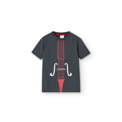 Camiseta punto básica de...