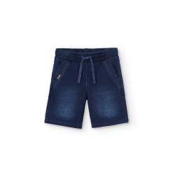 Bermudas felpa denim...