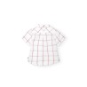 Camisa lino cuadros de niño Boboli