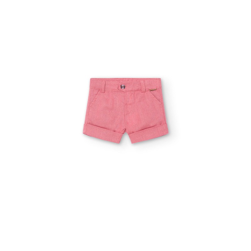 Bermudas lino de bebé niño Boboli