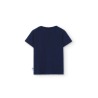 Camiseta punto flamé de niña Boboli