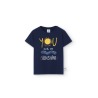 Camiseta punto flamé de niña Boboli