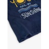 Camiseta punto flamé de niña Boboli