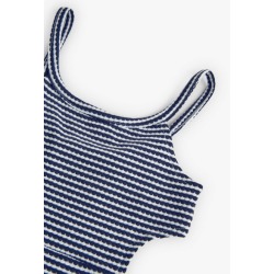 Top punto rayas de niña Boboli