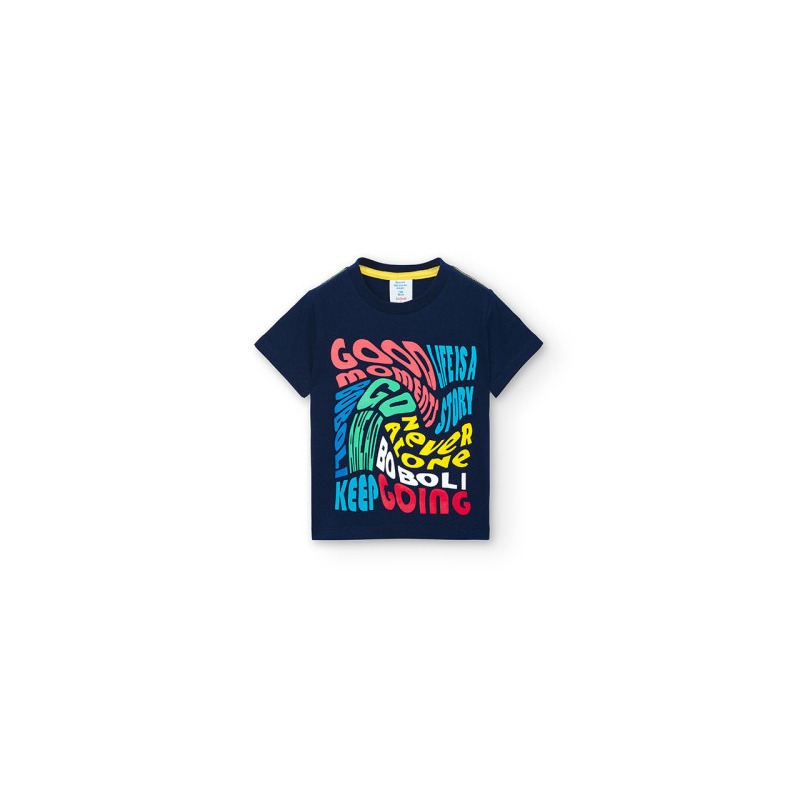 Camiseta punto niño Boboli