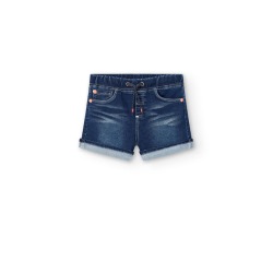 Bermudas denim punto de...