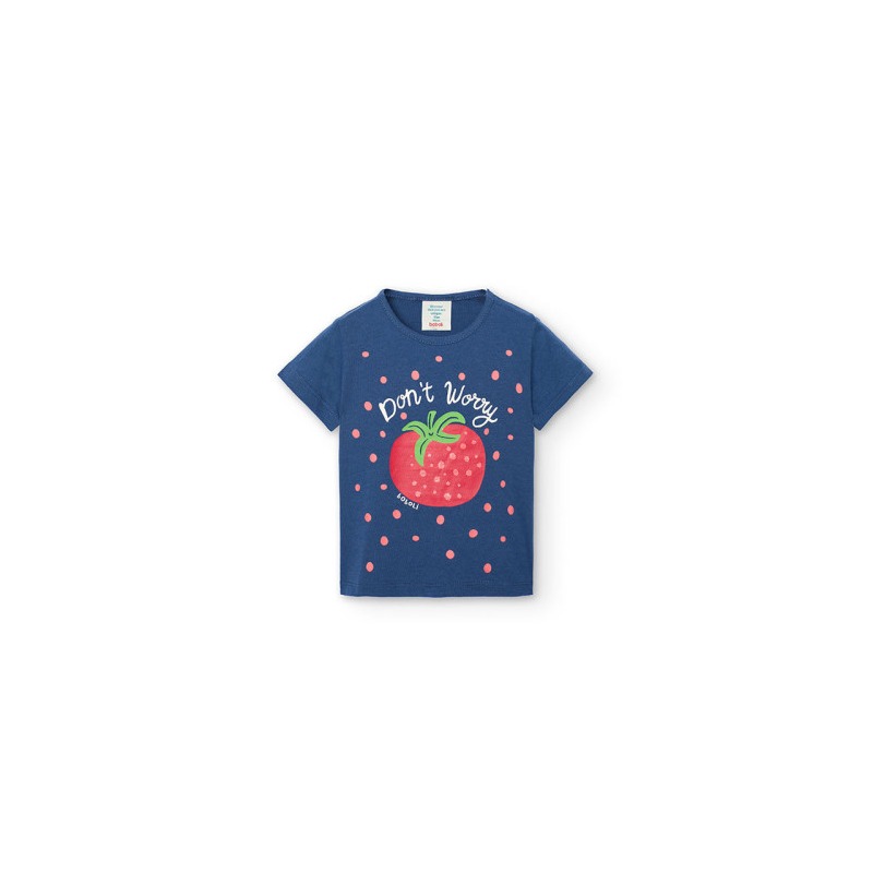 Camiseta punto básica niña Boboli