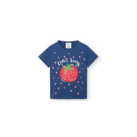Camiseta punto básica niña Boboli