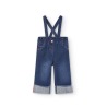 Pantalón denim elástico de niña Boboli
