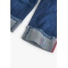 Pantalón denim elástico de niña Boboli