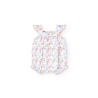Pelele popelín "floral" de bebe niña Boboli