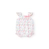 Pelele popelín "floral" de bebe niña Boboli