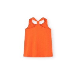 Vestido punto tirantes de niña Boboli