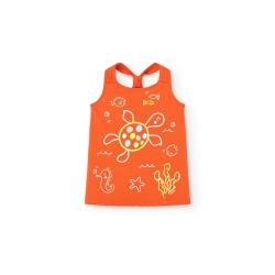 Vestido punto tirantes de...