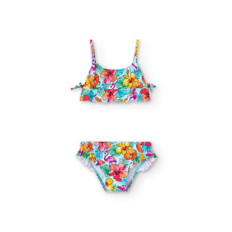 Bikini con volantes de niña Boboli