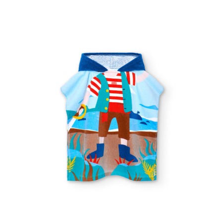 Toalla con capucha de bebé niño Boboli