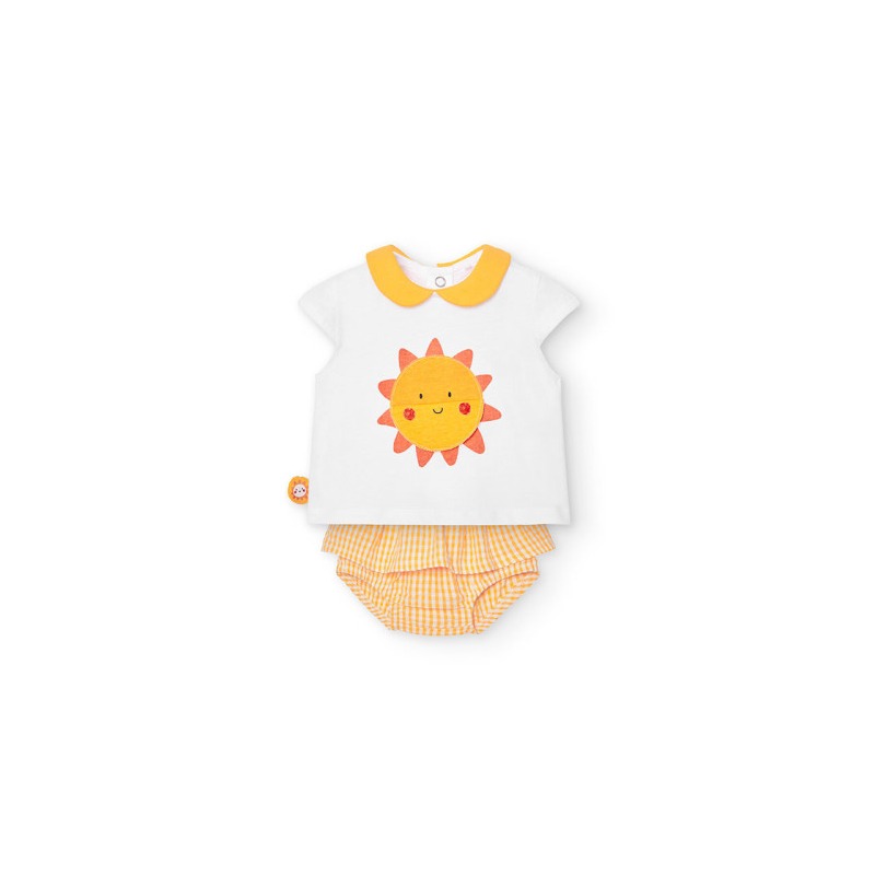 Pack punto combinado de bebé niña Boboli