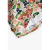 Vestido satén flores de niña Boboli