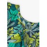 Vestido bambula estampada de niña Boboli