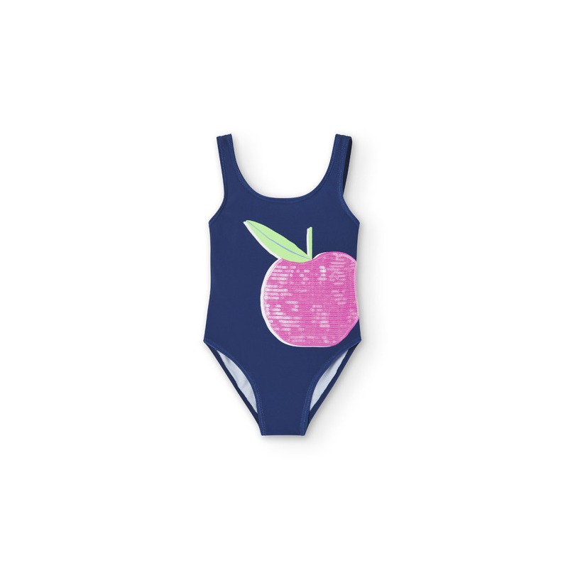 Bañador con lentejuelas de niña Boboli
