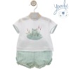 Conjunto bebe niño "Familia Sirenas" Yoedu