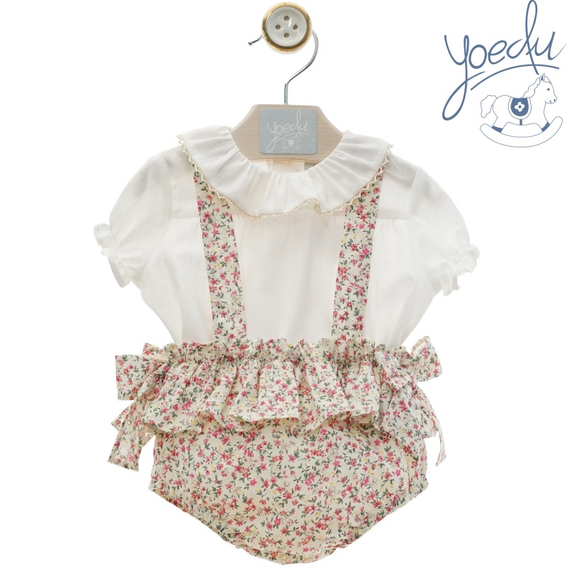 Conjunto ranita bebe niña "Familia Isla" Yoedu