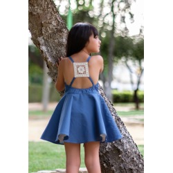 Vestido infantil familia Neptuno de Nekenia