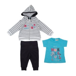 Conjunto niña 3 piezas Babybol