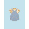 Conjunto peto bordado camiseta bebe Mayoral
