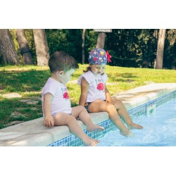 Conjunto bebe niña Baño Cangrejo Calamaro