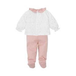 Conjunto bebe polaina volante loto babidu