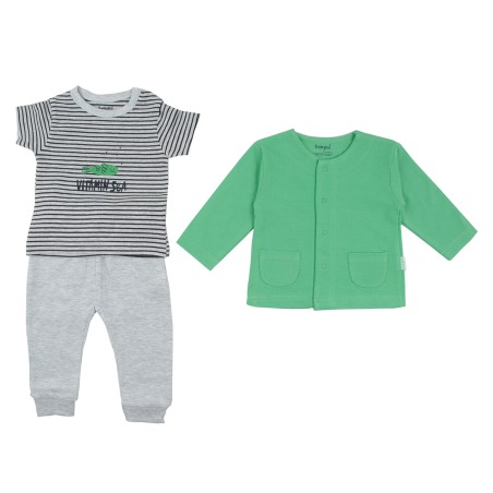 Conjunto 3 piezas bebe niño Babybol