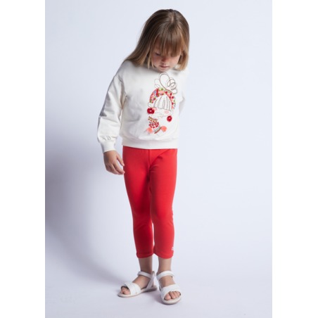 Legging pirata Better Cotton niña mayoral