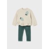 Conjunto leggings pullover bebe niña mayoral