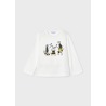 Camiseta m/l bordados niña mayoral