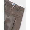 Pantalón corto polipiel chica Mayoral